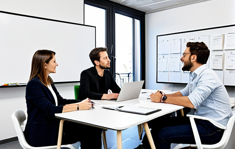 감정인식 AI와 다양한 산업의 융합 - **

A friendly doctor in a modern, brightly lit Italian hospital, fully clothed in professional medi...